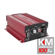 MINI amplificator auto, stereo, 500 W max, cu incarcare USB (MR-MA150)