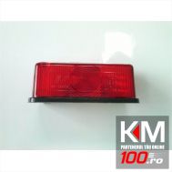 Lampa laterala 12 V rosu complet