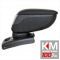 Cotiera pentru Citroen C4 2010- , rabatabila cu capac culisabil imbracat in piele eco, model Armster