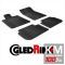 Set covorase auto din cauciuc Nissan Qashqai 2014- 4x2 si 4X4 cutie Manuala sau automatica, Gledring , 4 buc.