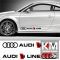 Sticker auto laterale AUDI S LINE (set 2 buc.)