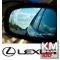 Stickere oglinda ETCHED GLASS - LEXUS (set 3 buc.)