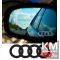 Stickere oglinda ETCHED GLASS - AUDI (set 3 buc.)