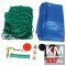 Kit fixare marfa remorca Carpoint 7piese : plasa 1.5x2.5m , prelata , suruburi , carlige , funie , clichet si doua chingi