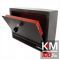 Seif auto Carpoint metalic cu 3 chei , 34 x 24 x 9 cm