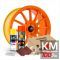 Kit reparatie jante, culoare ORANGE (V1) - Cod RAL: 2004