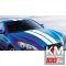 Dungi auto Carbon 3D "Racing Style" lungime 3m, culori multiple (set 2 buc)