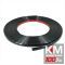 Ornament cromat adeziv - latime 20mm - NEGRU