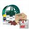 Kit reparatie jante, culoare VERDE INCHIS (V3) - Cod RAL: 6009