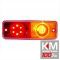 LAMPA STOP REMORCA CU LED, 3 FUNCTII + SEMNALIZARE / INDEX CU BEC 9-36V