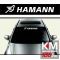 Sticker parasolar auto HAMANN (126 x 16cm)