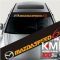 Sticker parasolar auto MAZDASPEED (126 x 16cm)