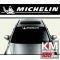 Sticker parasolar auto MICHELIN (126 x 16cm)