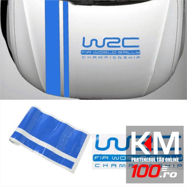 Sticker capota auto WRC