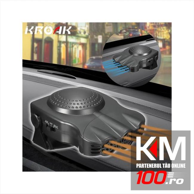 Car Defogger Heater In-Car Windshield Defroster Portable Car Fan