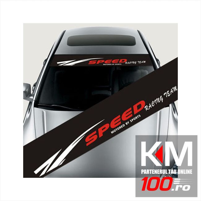 Sticker parasolar auto SPEED (126 x 16cm)