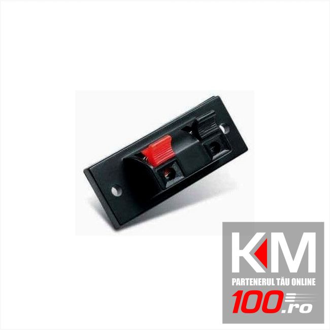 Conector boxa MINI cu 2 contacte, cu clips