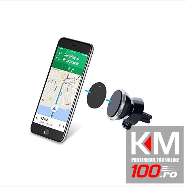 Suport auto magnetic pentru telefon