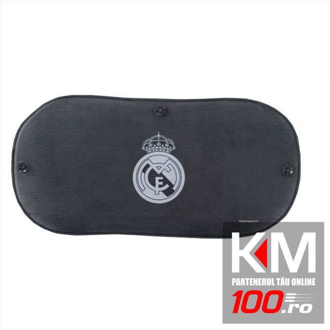 Parasolar luneta REAL MADRID 100 x 50cm, pentru vara , 1 buc.
