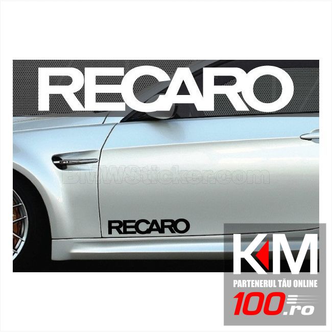 Set 2 buc. sticker auto lateral - RECARO