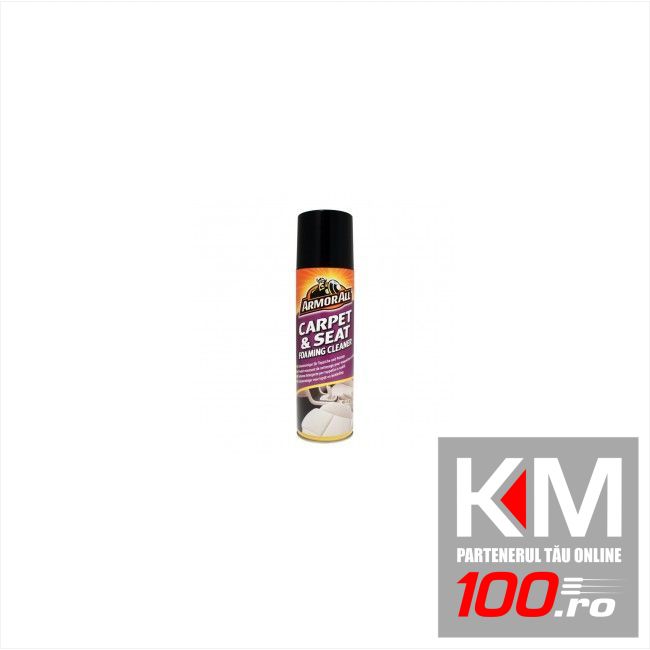 Spray curatat tapitaria Armor All pentru curatat mochete si scaune de vinil, cauciuc si plastic, spuma, 500 ml