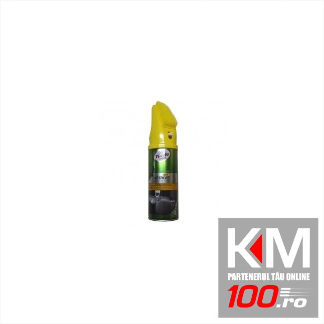 Spray curatat tapiteria Turtle Wax pentru curatat mochete si scaune spuma cu perie , 400 ml