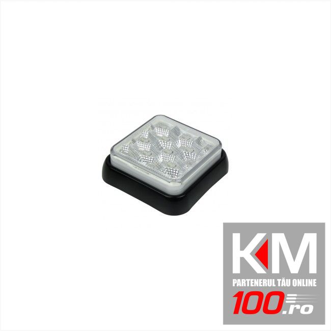 Lampa auto Carpoint pentru mers inapoi cu 13 leduri 10-30V , 80x80mm , 1 buc.