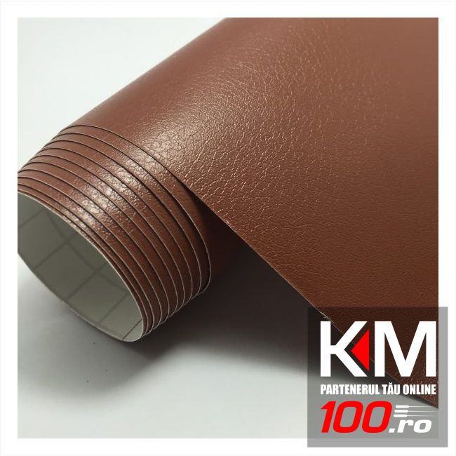 Folie auto DECO - Maron Leather (30 x 45cm)