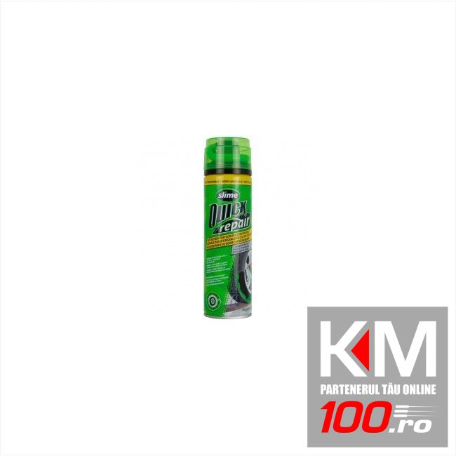 Spray umflat roti Slime Quick Repair cu aer comprimat , contine cauciuc lichid 500ml