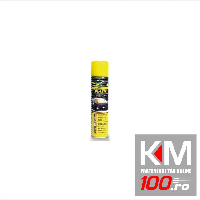 Spray curatat si reconditionat plastic exterior Stac Plastic Italy 400 ml