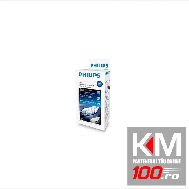 Kit restaurare far lustruire polishat faruri Philips