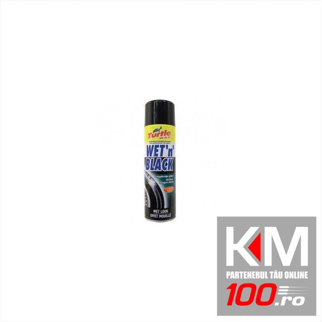 Spray pentru lustruirea si protejarea anvelopelor Turtle wax Wet & Black FG6095