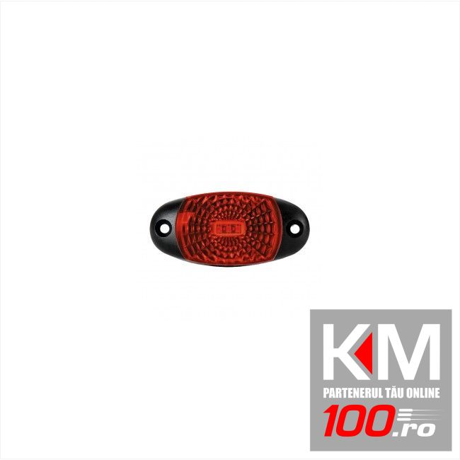 Lampa gabarit auto 12/24V ovala Rosie cu led, 72x34x18mm, cu suport fixare , 1 buc.