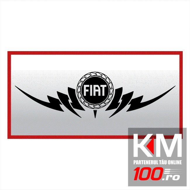 Sticker capota sau luneta - FIAT