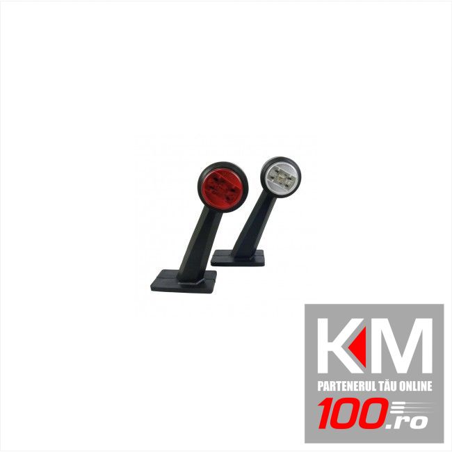 Lampa gabarit auto Carpoint 12V cu leduri , 18 cm, 20 grade, 2 buc.