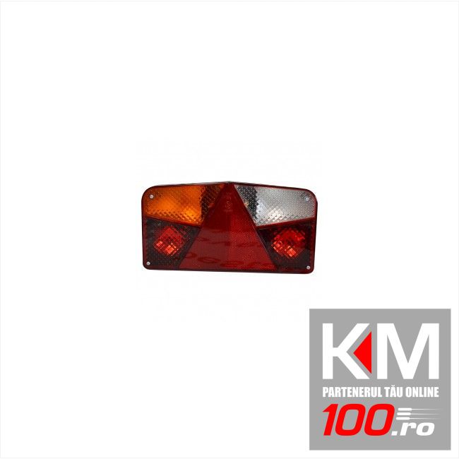 Lampa auto Horpol pentru remorca partea stanga 12/24V , 265x140x65mm cu triunghi reflectorizant, 1 buc.