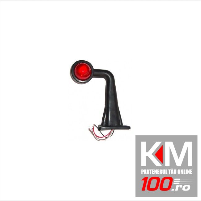 Lampa gabarit auto 12V cu 12 leduri, cot de 90 grade, 21,00 cm, 1 buc.