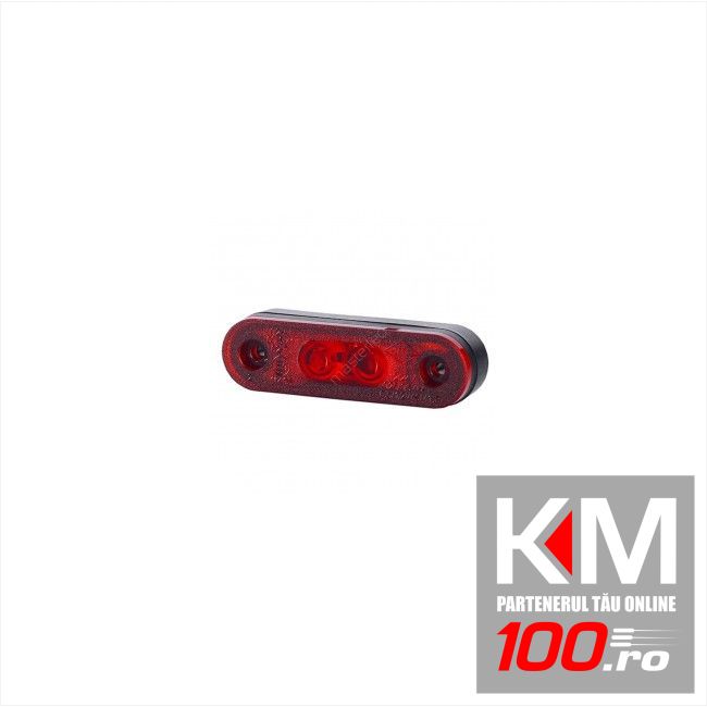 Lampa gabarit auto 12/24V ovala Rosie cu led, 80x23mm , 1 buc.