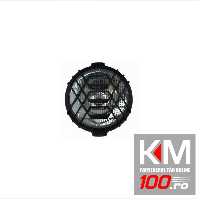 Proiector auto Wesem 12/24V bec H3, 160 mm cu grilaj si suport de fixare , cu lumina de ceata , 1 buc.