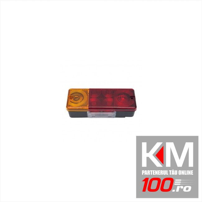 Lampa auto pentru remorca 12V 210x38mm cu lampa numar , 1 buc.