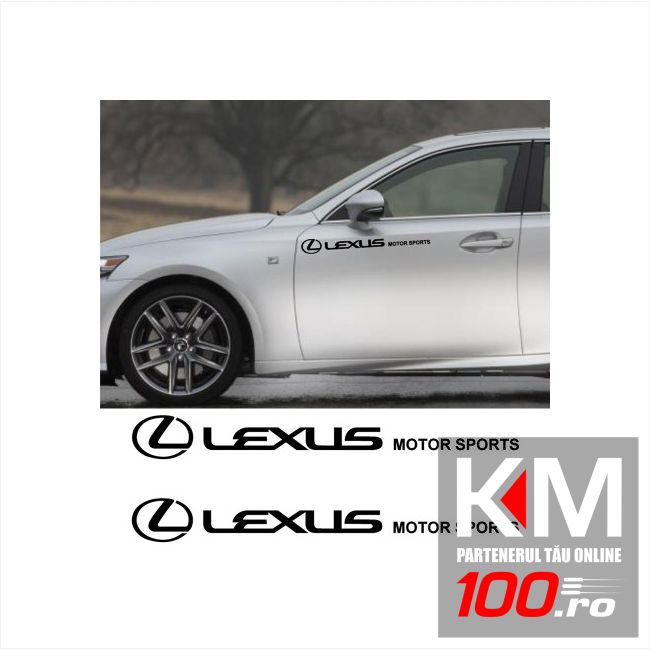 Sticker auto laterale LEXUS (set 2 buc.)