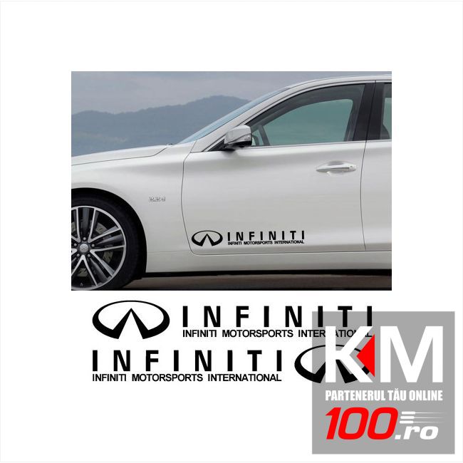 Sticker auto laterale INFINITI (set 2 buc.)