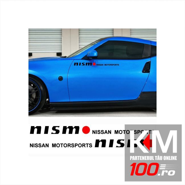 Sticker auto laterale NISSAN (set 2 buc.)
