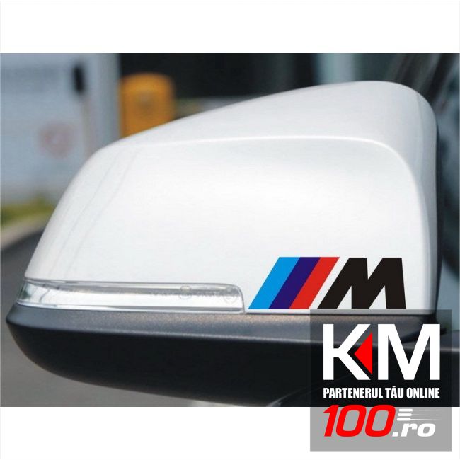 Sticker oglinda BMW ///M (2 buc.)