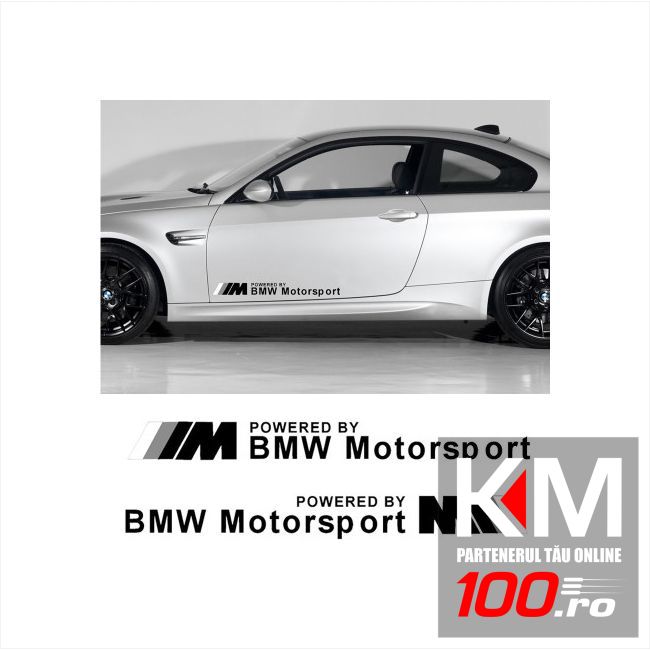 Sticker auto laterale BMW MOTORSPORT (set 2 buc.)