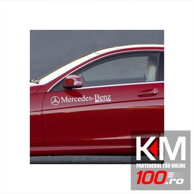 Sticker auto laterale MERCEDES (set 2 buc.)