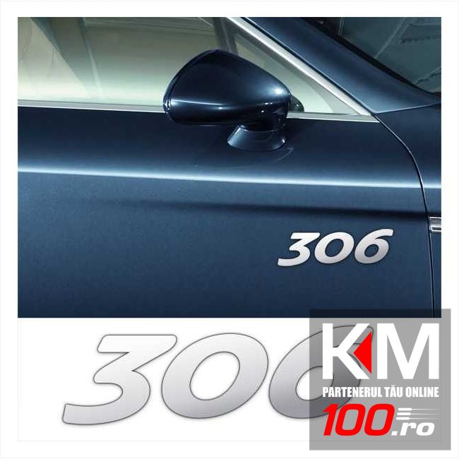 Stickere laterale CHROME - 306 (set 2 buc.)