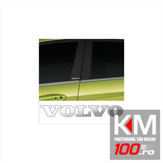 Stickere stalpi usa CHROME - VOLVO (set 2 buc.)