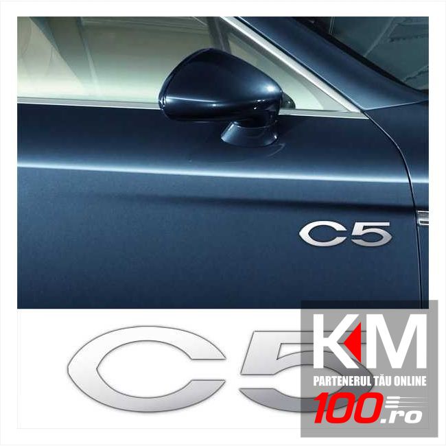 Stickere laterale CHROME - C5 (set 2 buc.)