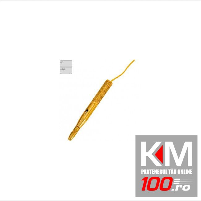 Creion pentru masurat tensiune Carpoint din cupru 6-24V